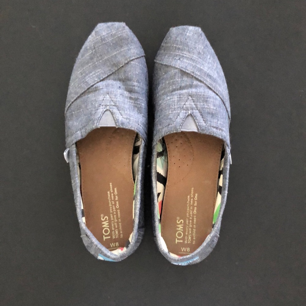 Chambray Toms